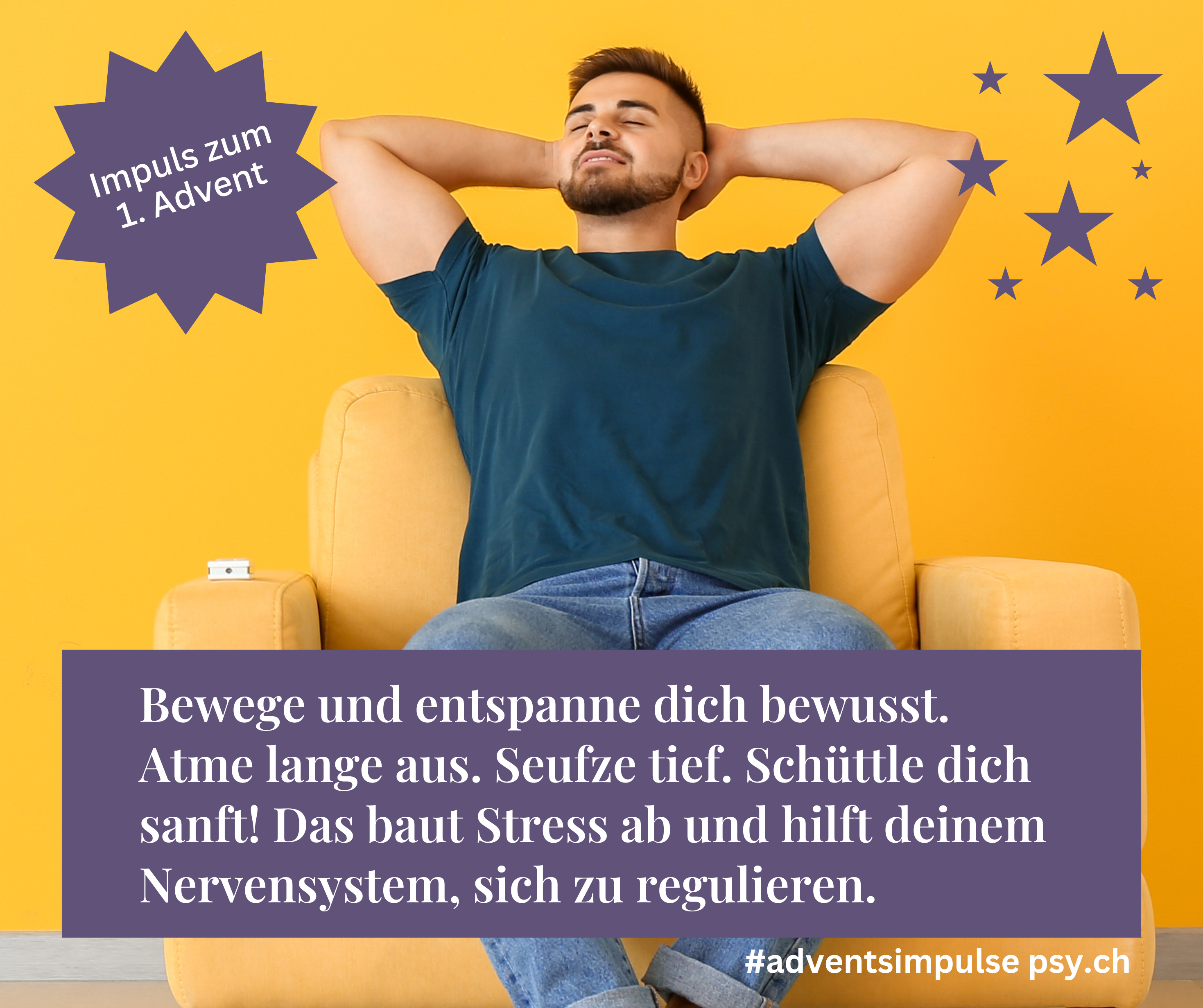 Entspannen Sie sich bewusst!